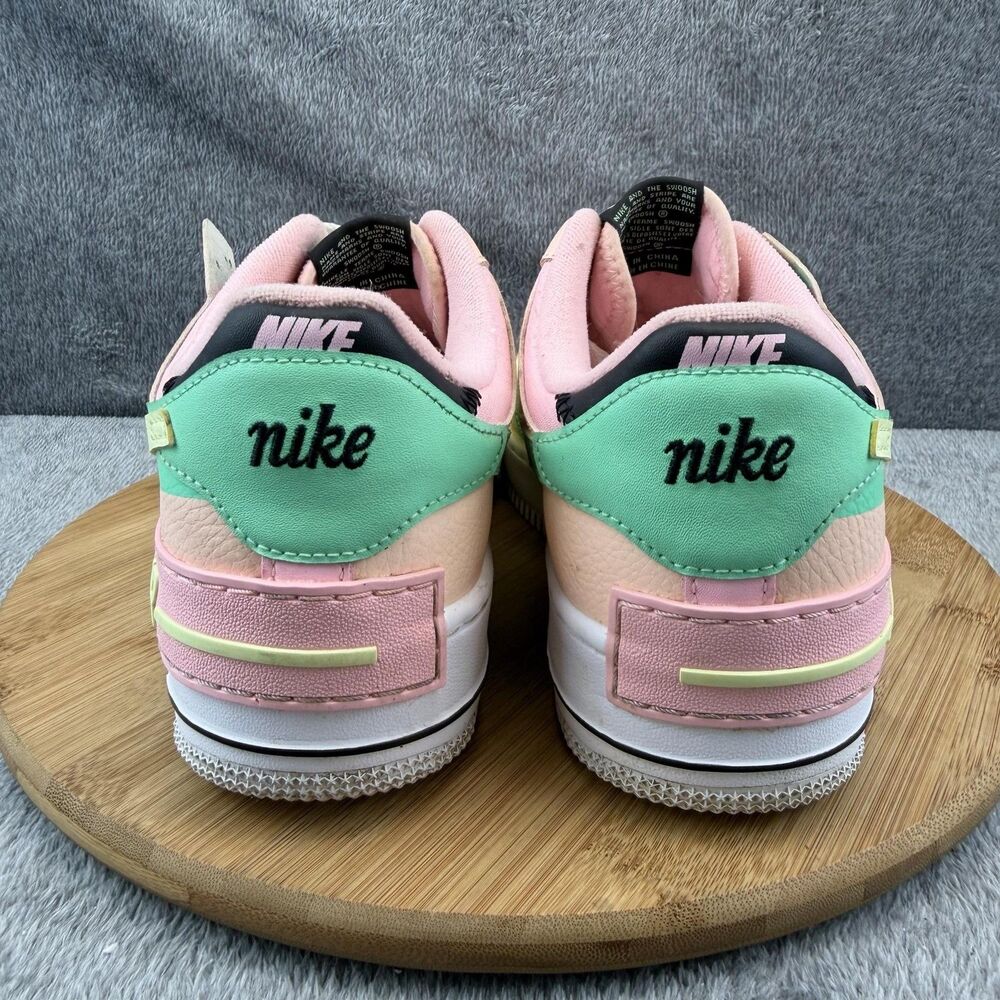 Nike Air Force 1 Shadow Shoes Womens Size 11 Multicolor Sneakers CU8591-601 - Picture 4 of 10